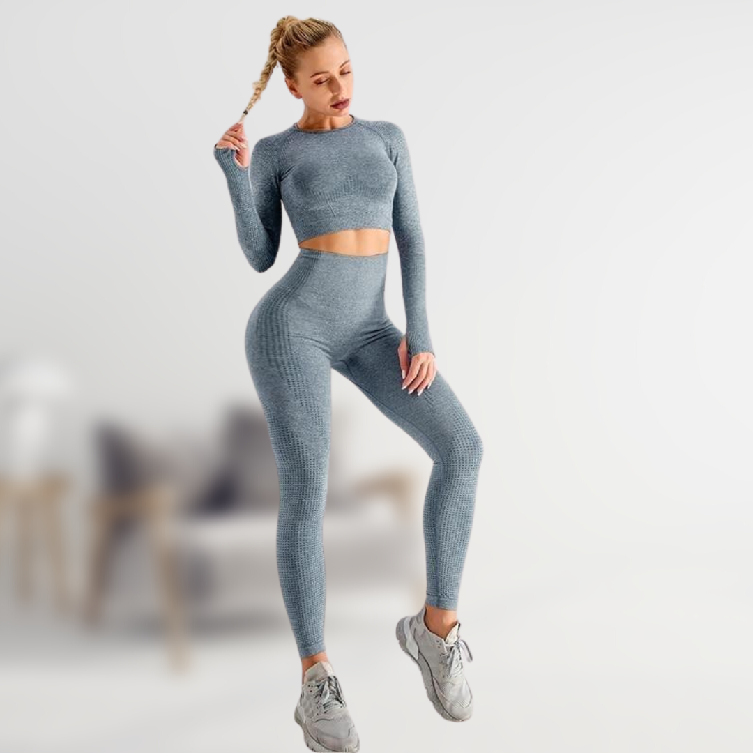 Dam Sportset Aktiv Klädsel 5 Delar Polyester Elastan-1