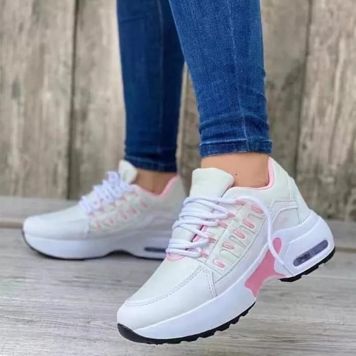 Variant image for Kvinnors Sneakers Ergonomisk Design PU Material-37