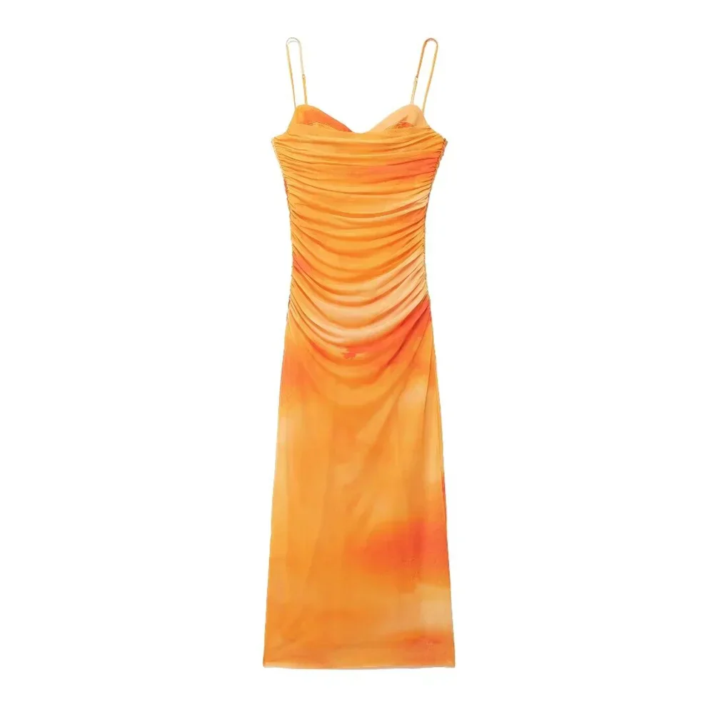 Variant image for Dam Klänning Slim Fit Öppen Rygg Polyester-15
