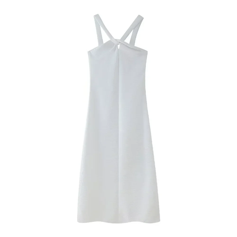 Variant image for Dam Ärmlös Klänning Snäv Polyester-8