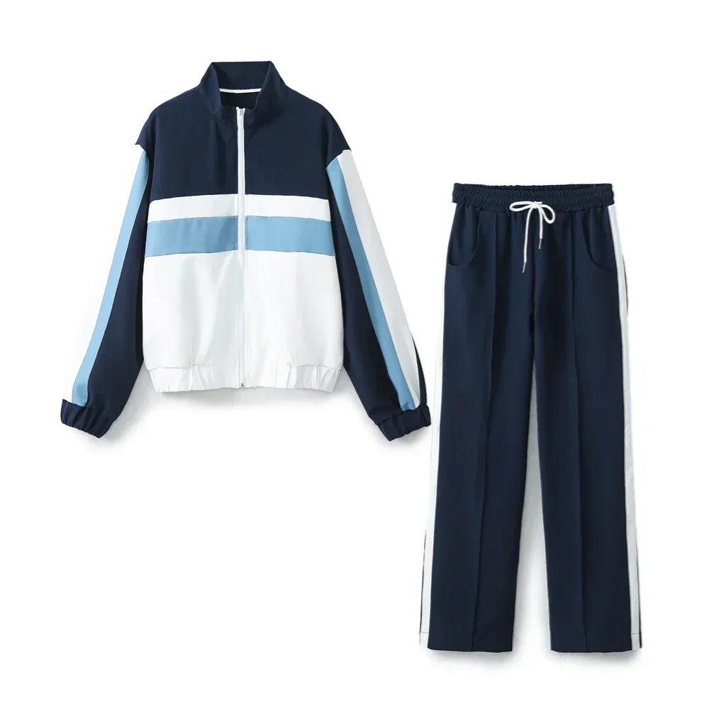 Damklänning Vintage 2-delad Polyester för Sommarens Evenemang 7