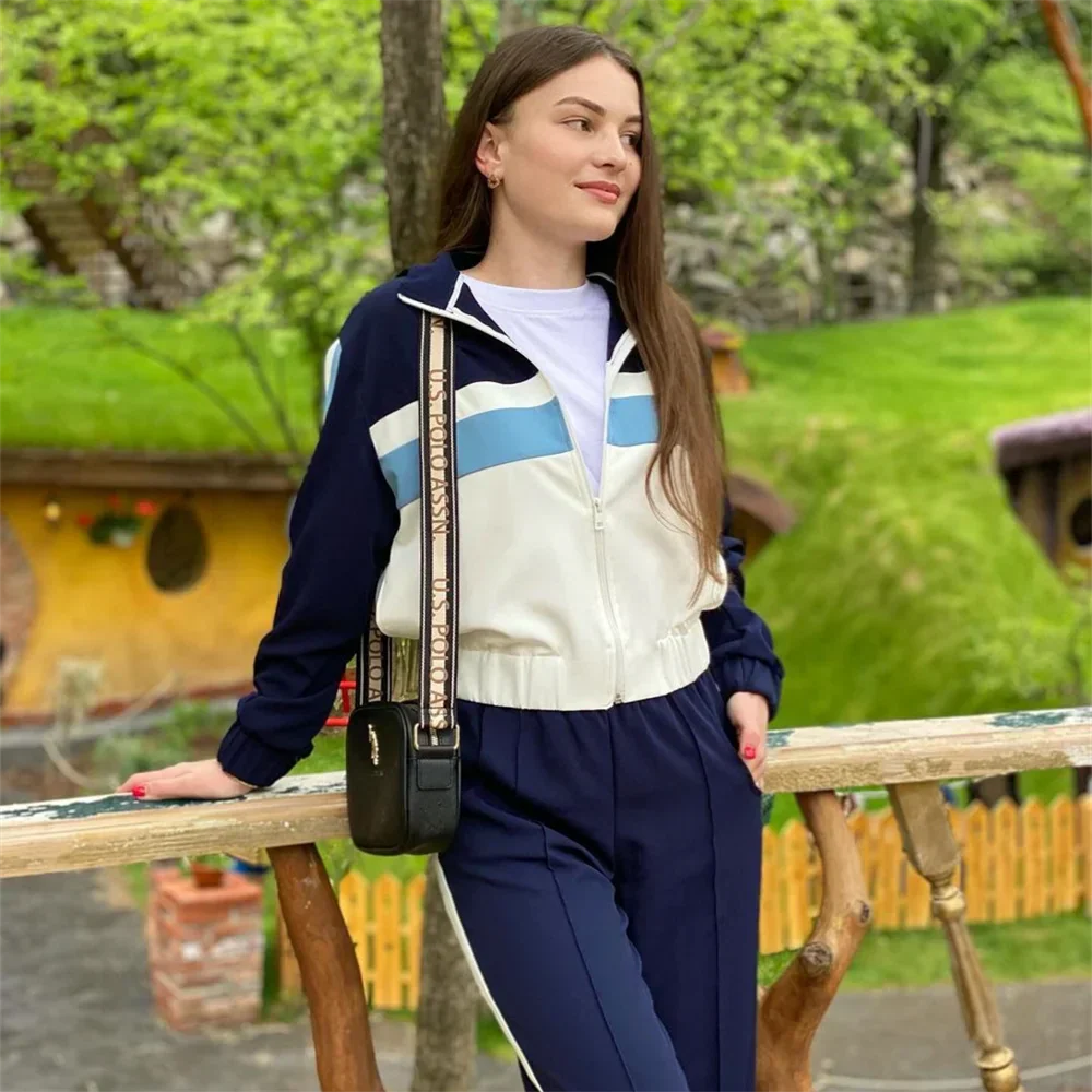 Damklänning Vintage 2-delad Polyester för Sommarens Evenemang 3