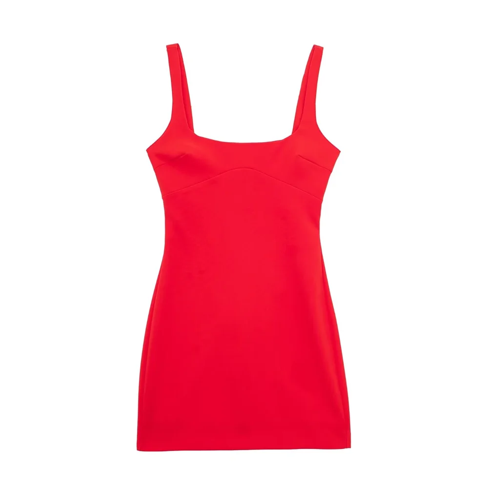 Variant image for Dam Klänning Slim Fit Öppen Rygg Polyester-11