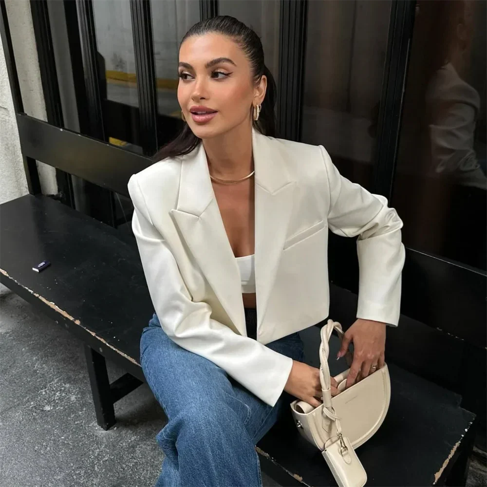 Dam Kort Topp Enfärgad 100% Bomull 3