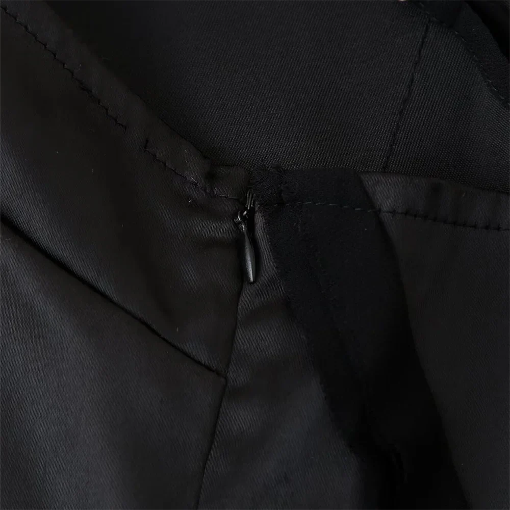 Damblus i Silkeslen Material – Elegant Sidenblus för Vardag och Fest, Normal Passform, Flera Storlekar 4