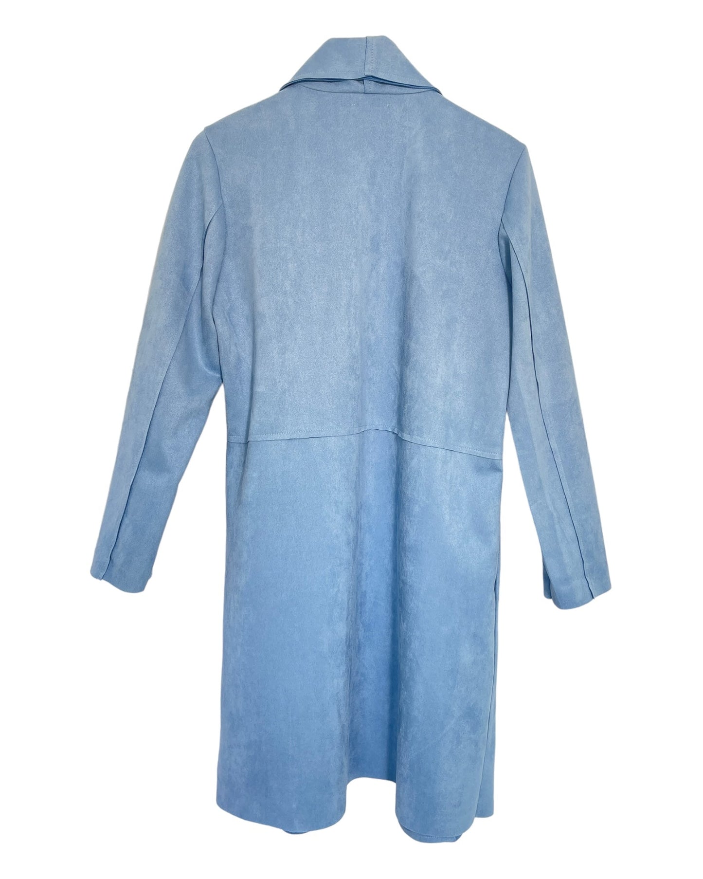 Ljusblå Dam T-shirt Basic med Fickor i Polyester – Bekväm och Stilig för Vardagsbruk 4