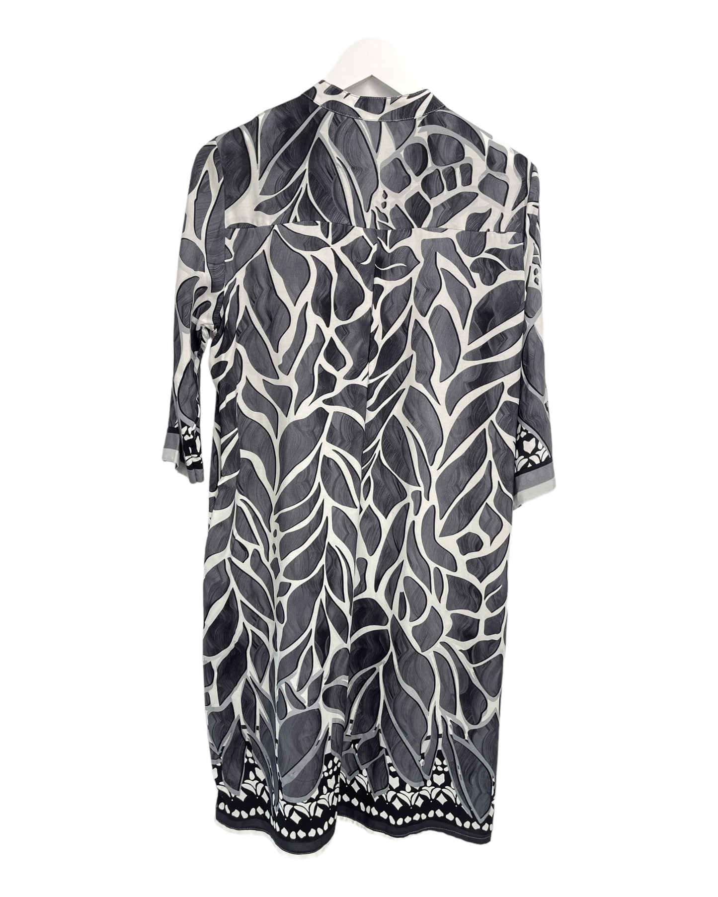 Damklänning V-Neck Viskos Elegant För Vardags- Och Festbruk-4