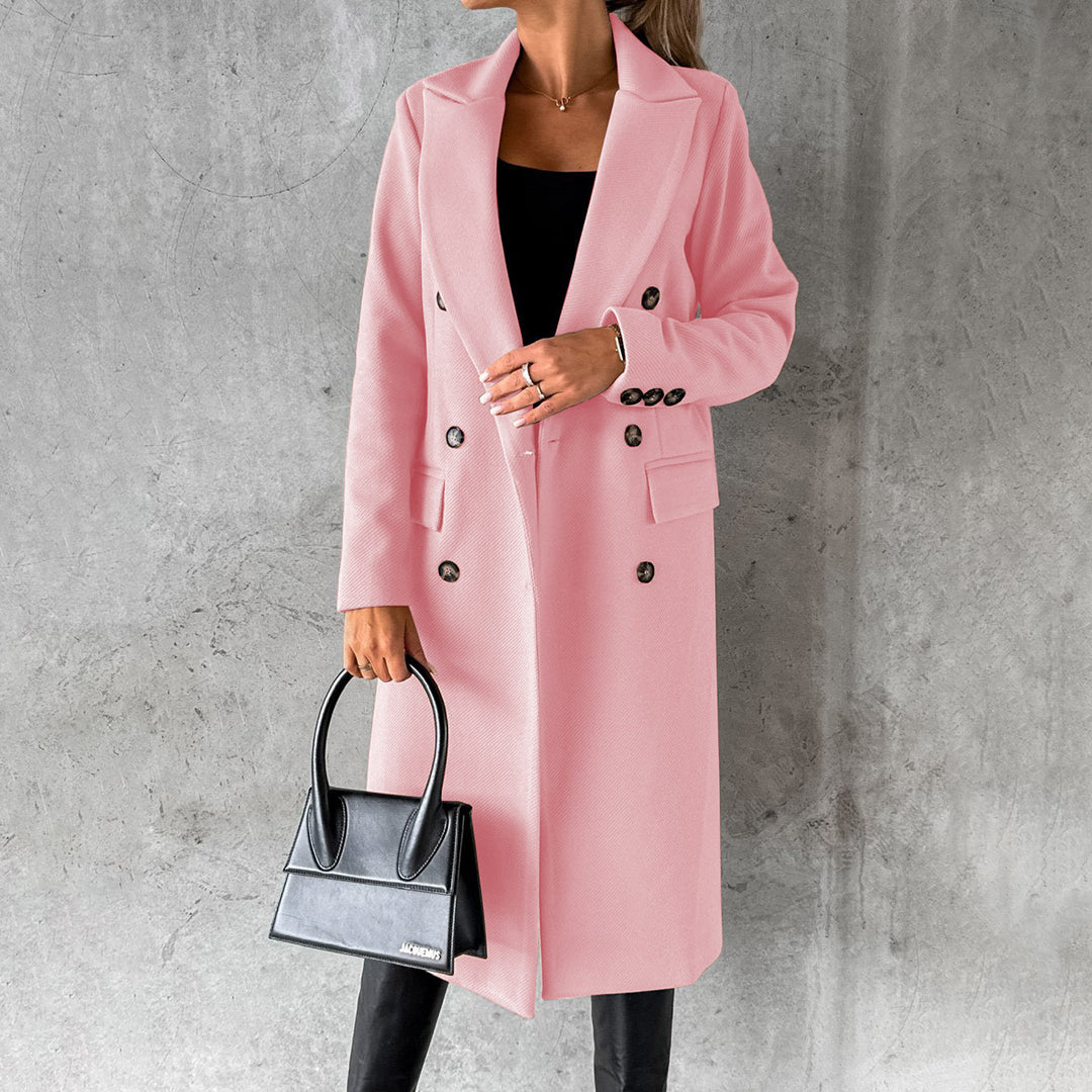 Damenjacke aus Polyester – Moderne Elegante Winterjacke in Schwarz, Blau und Grau, Warm und Bequem, Ideal für Alltag und Festlichkeiten 7