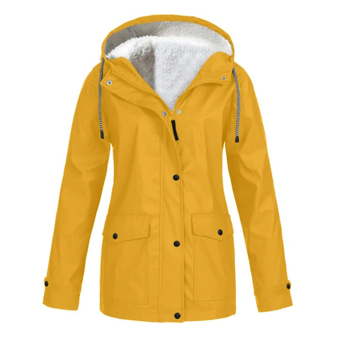 Variant image for Dam Fleecejacka Halvlång Vattenavvisande Fleece med Justerbar Passform-43