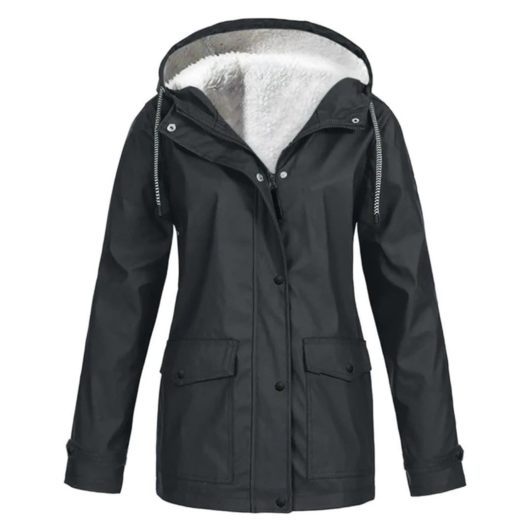 Variant image for Dam Fleecejacka Halvlång Vattenavvisande Fleece med Justerbar Passform-57