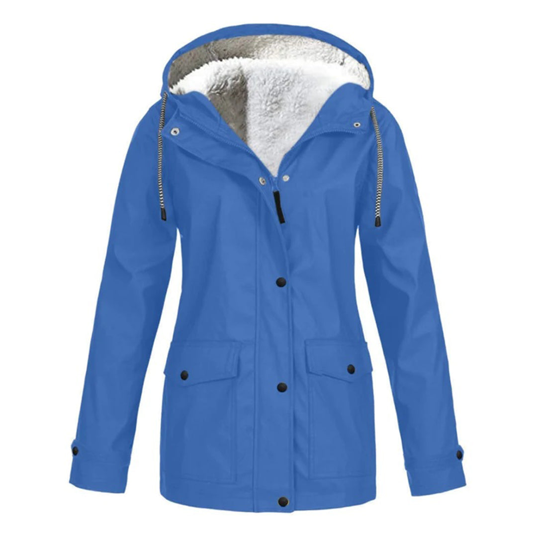 Variant image for Dam Fleecejacka Halvlång Vattenavvisande Fleece med Justerbar Passform-64