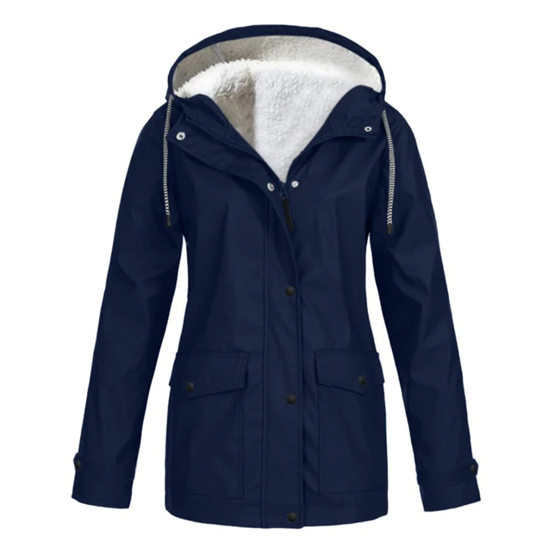 Variant image for Dam Fleecejacka Halvlång Vattenavvisande Fleece med Justerbar Passform-23