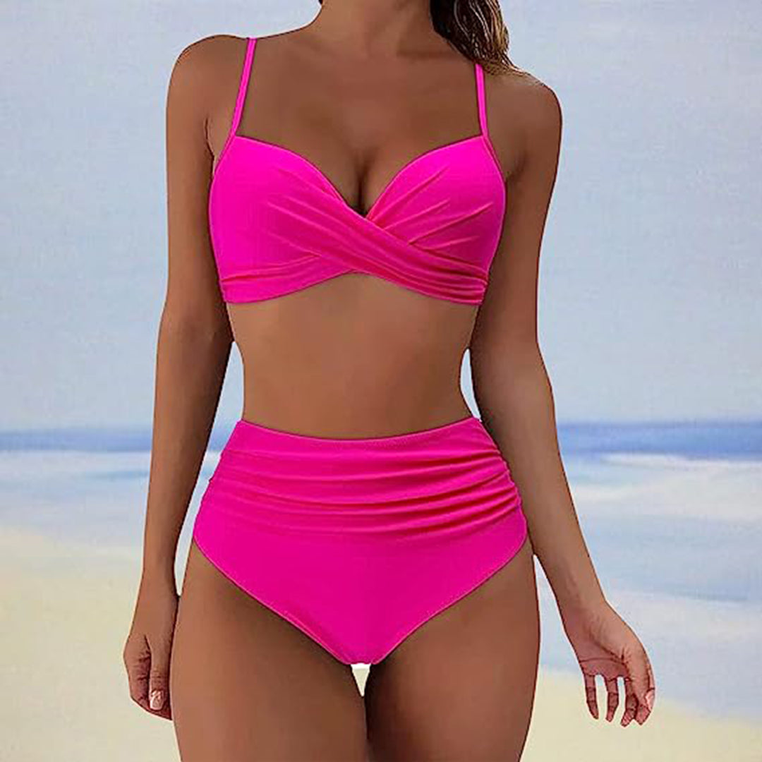 Variant image for Kvinnors Bikini Set Hög Midja Modern Design Snabbtorkande Tyg-26