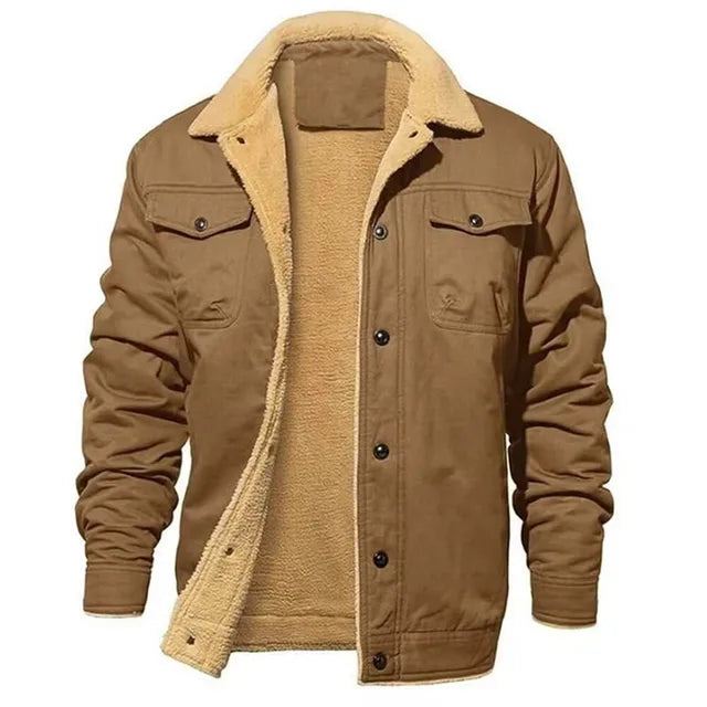 Variant image for Herr Bomberjacka Taktisk Bomullsfleece Modern Design Komfortabel och Praktisk-19