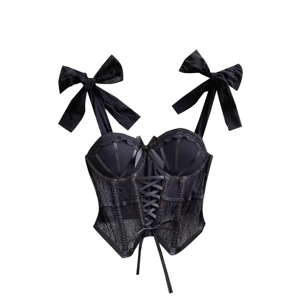Dam Camisole Blommönster Bomullsblandning-5