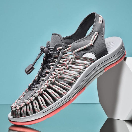 Dam Sandaler FlÀtat Mönster Högkvalitativt Material-1