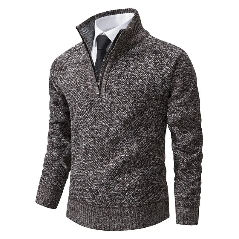 Variant image for Herr Fleecetröja Halv Dragkedja Mjuk Fleece-11