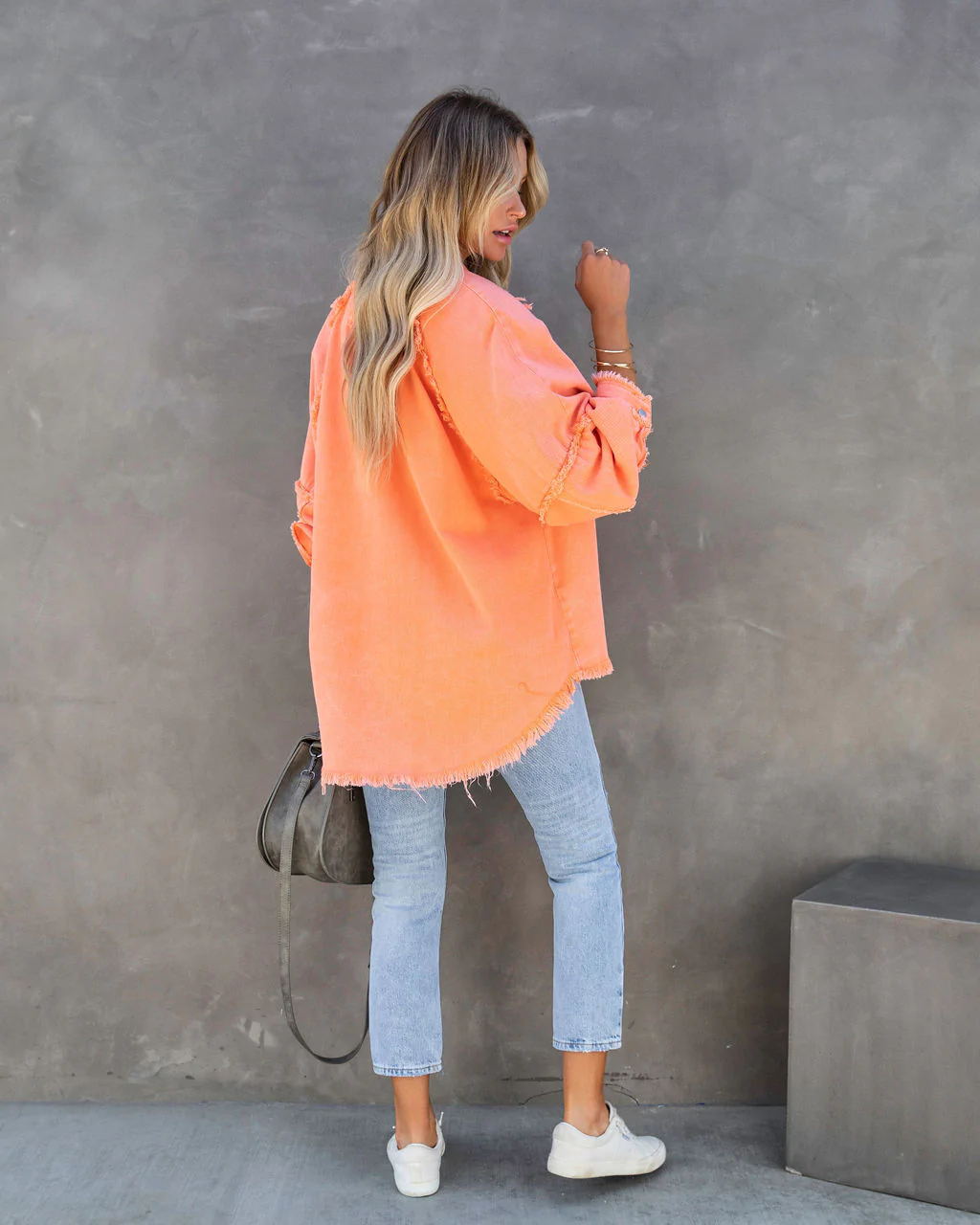 Svart Jeansjacka Dam Modern Snitt Hållbar Denim-4