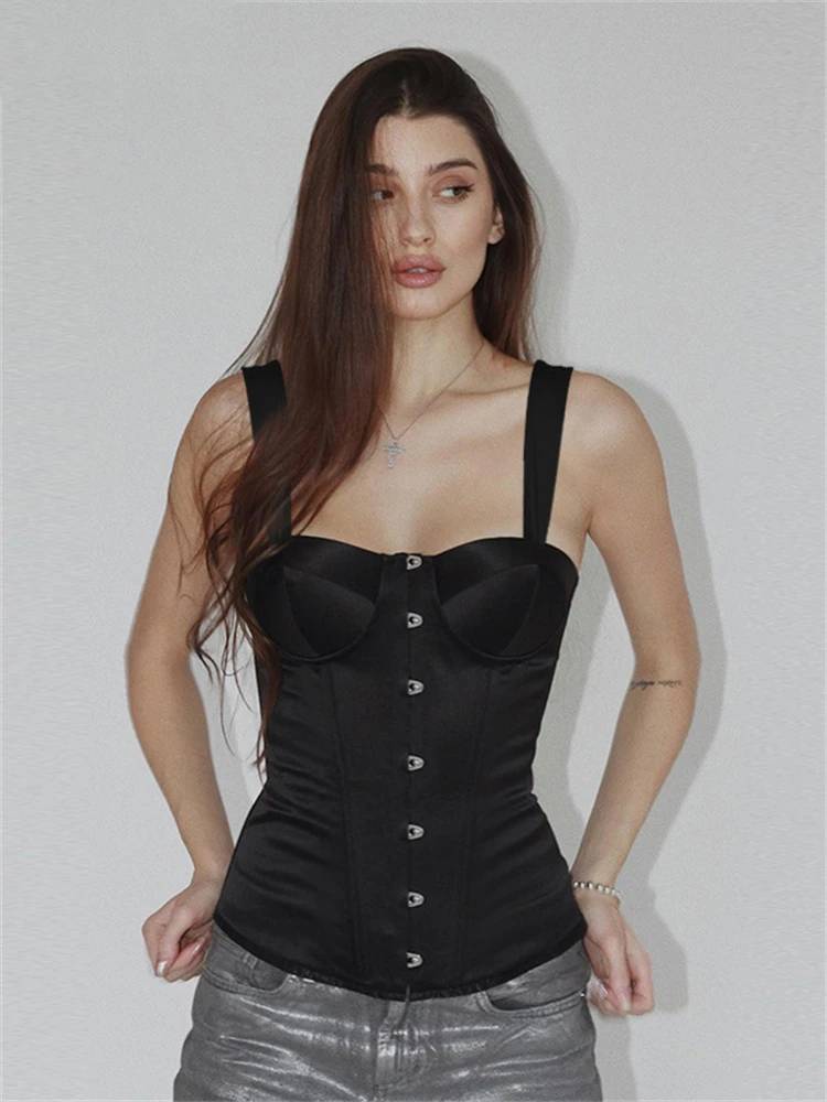 Variant image for Dam Tank Top Monokrom Polyester Hög Elasticitet-4
