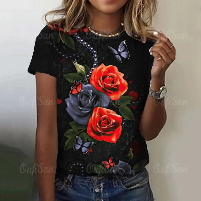 Variant image for Kort Klänning Dam Fräsch Design 100% Bomull-45