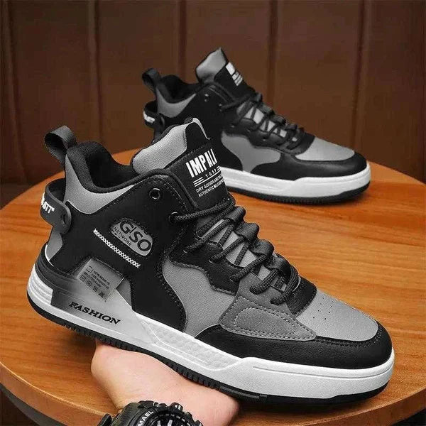 Dam Hög-top Sneakers Syntetisk med Kontrastdetaljer-6