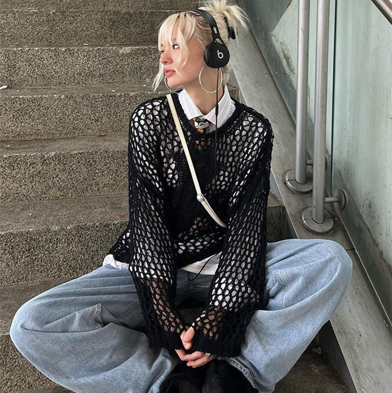 Variant image for Dam Topp Långärmad Lätt Polyester Löst Sittande-22