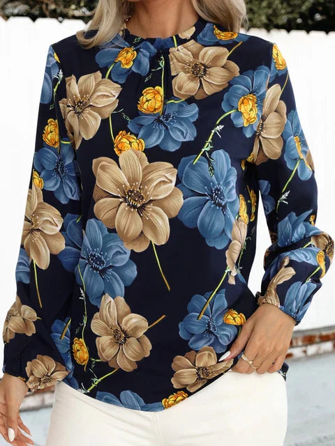 Kvinnors Skjorta Lätt Bomull Elegant Design 4