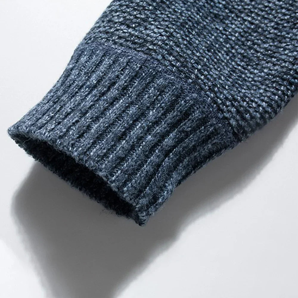 Herr Vinterjacka Modern Lappdesign Polyester Avslappnad Passform 5