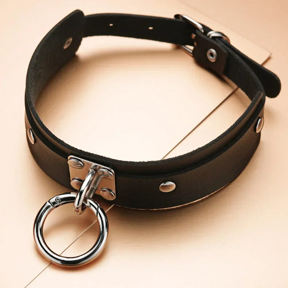 Dam Chokerhalsband Rund Design Zinklegering-3