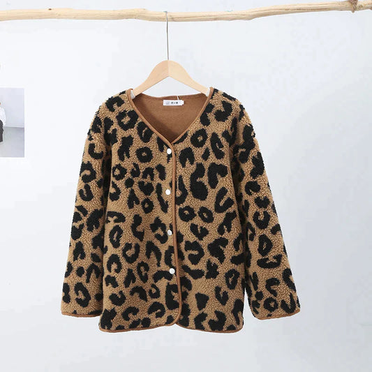 Vinterjacka Dam VattentÄlig Leopardmönstrad För Kalla Dagar 1