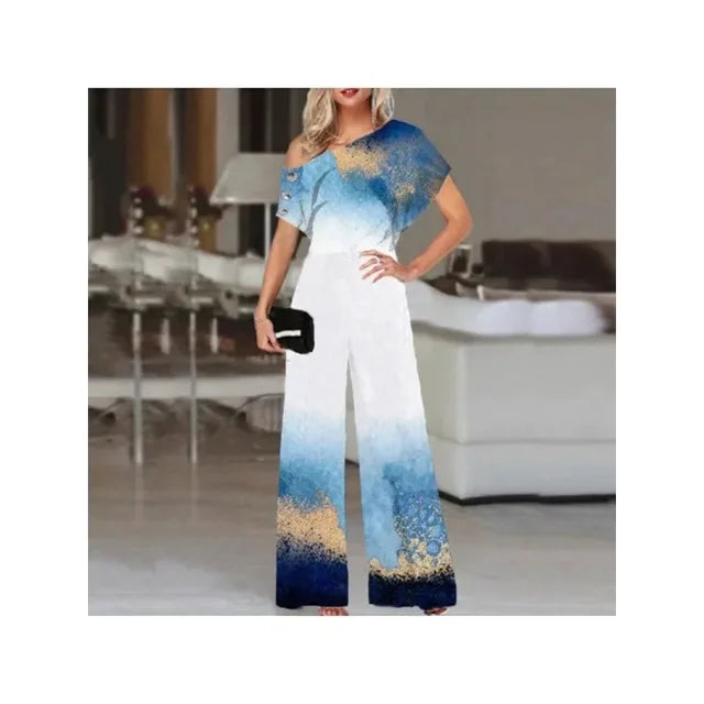 Variant image for Dam Kort Topp Avslappnad Linne Festtoppar-4