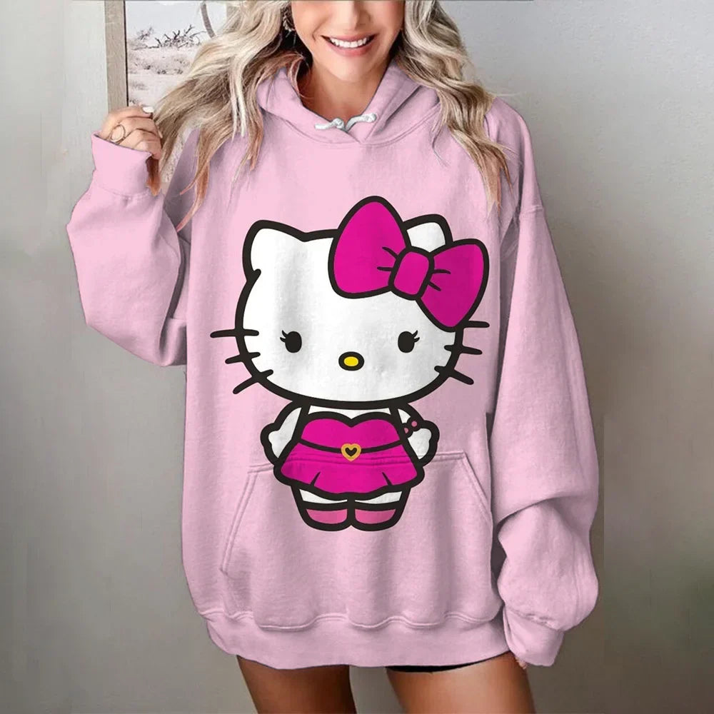 Variant image for Lång Hoodie Dam Mysig Design Högkvalitativt Material-92