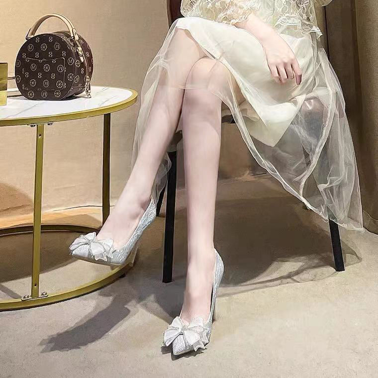 Variant image for Dam Pumps Skor Elegant PU Hög Klack-4