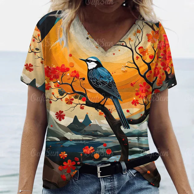 Variant image for Dam Kort Klänning Luftig Polyester För Sommarens Festligheter-1