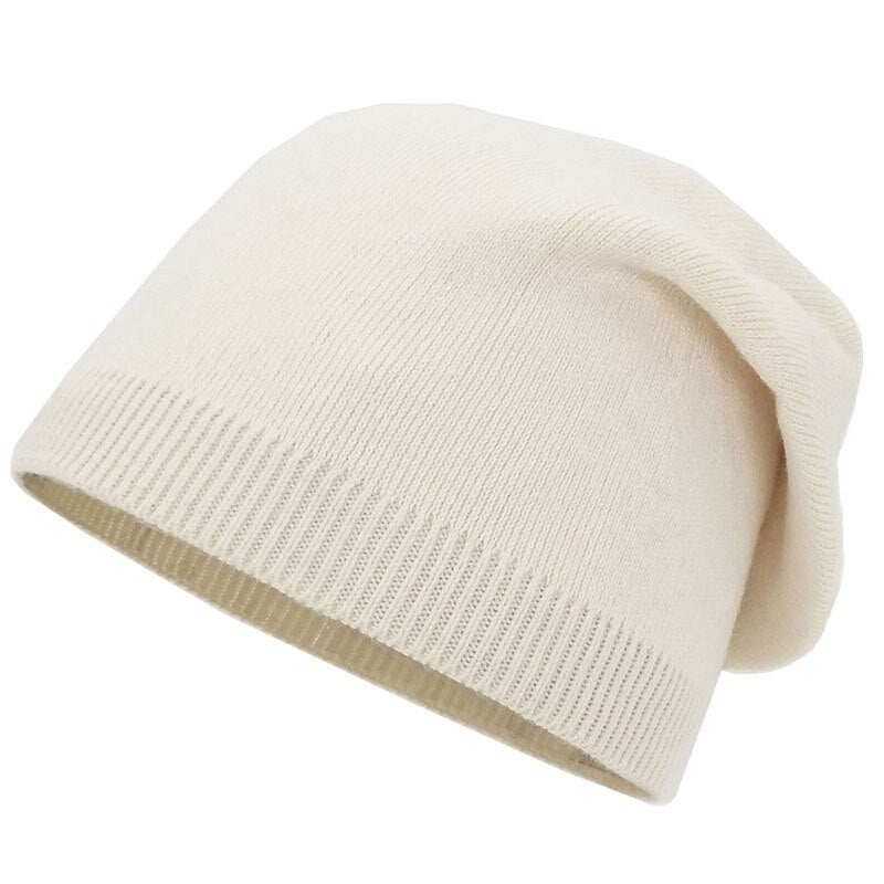 Kvinnors Stickad Hatt Mjuk Akryl Design-2