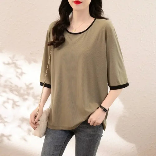 Dam Skjortklänning Lätt Figurvänlig i 100% Bomull-1