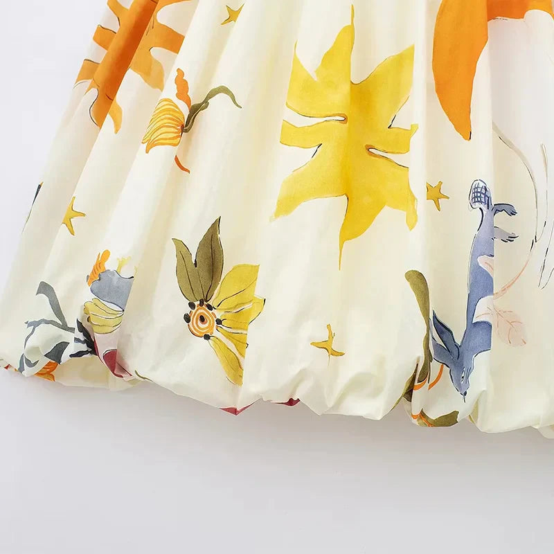 Mini Klänning för Kvinnor i Löst Snitt av Polyester – Spaghetti Axelband, Avslappnad Silhuett, Perfekt för Vardag och Fest 3