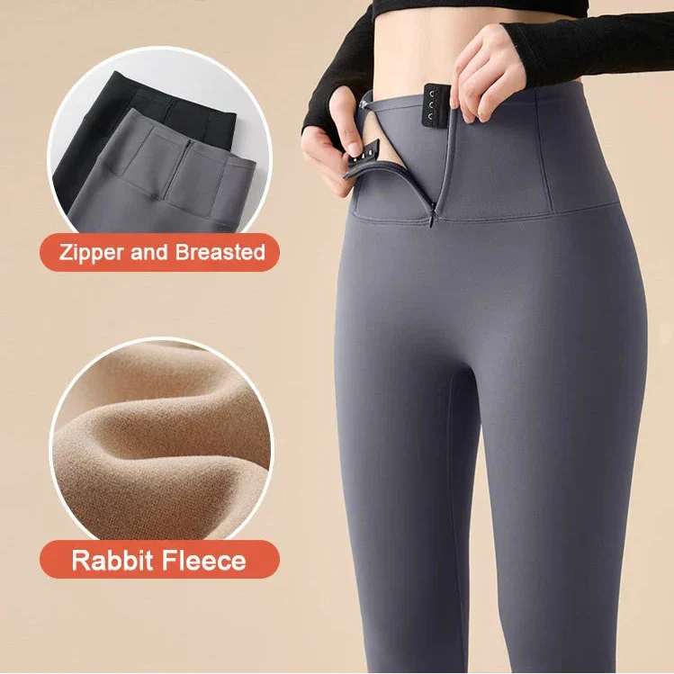 Dam Leggings Hög Midja Sömlös Spandex Nylon för Träning och Vardagsbruk-1