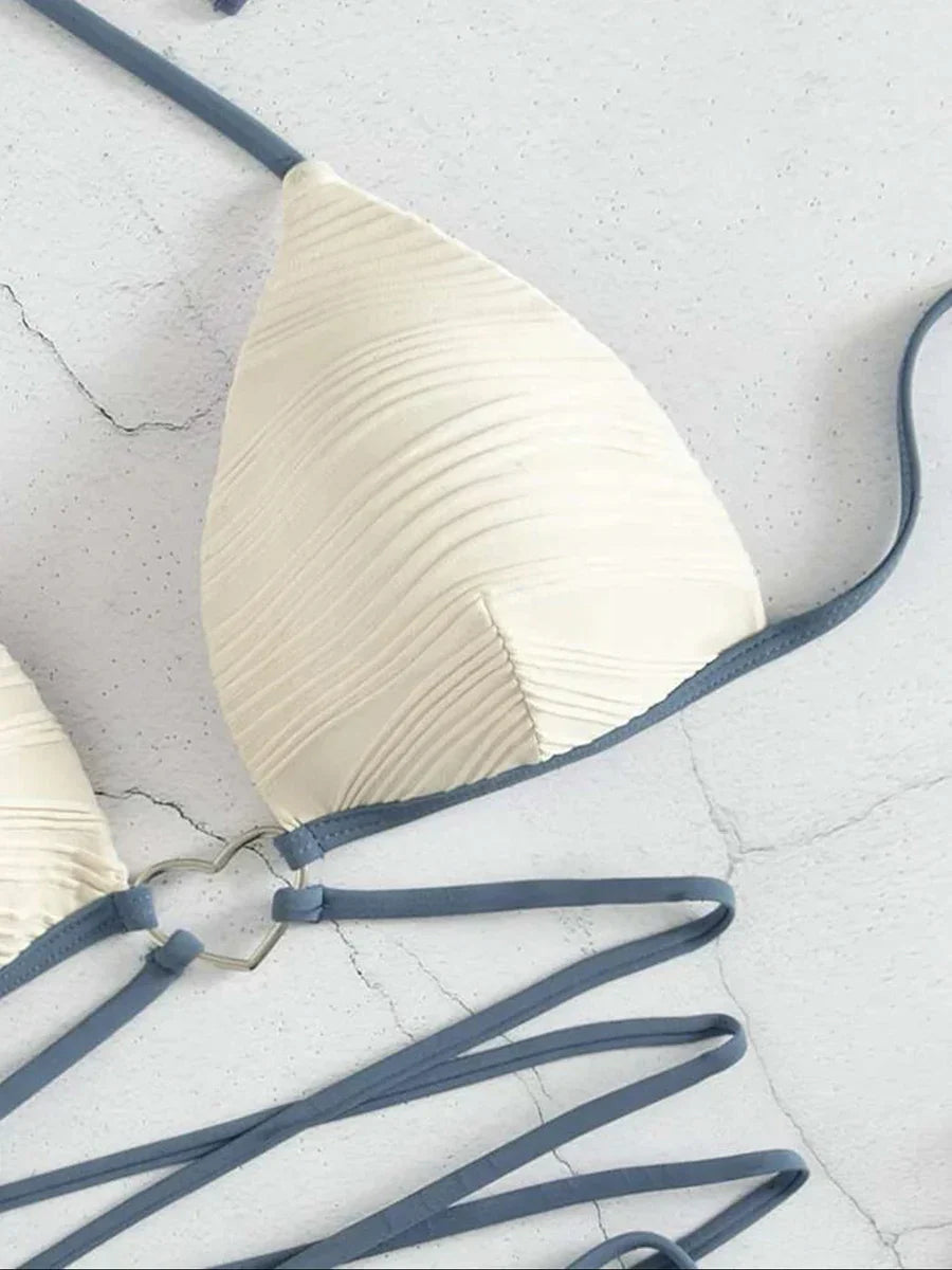 Dam Bikini Monokrom Spandex Polyester-4