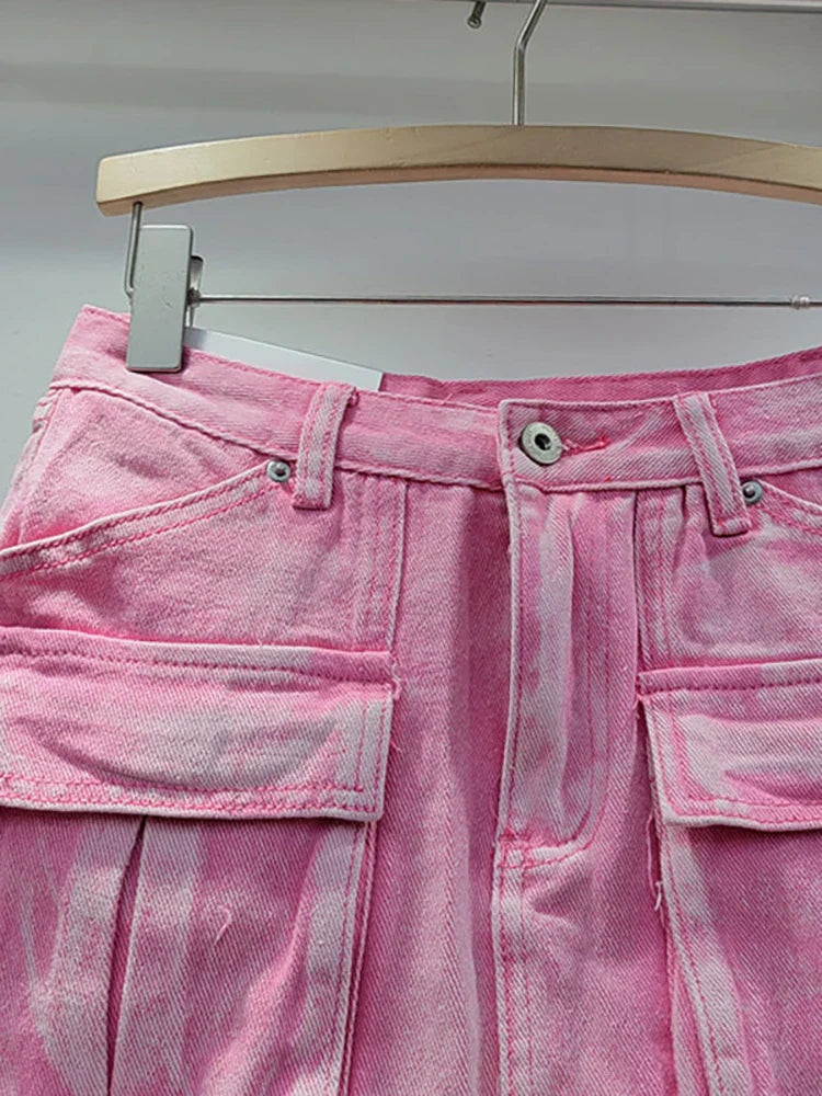 Tjej Kjol A-Linje Mönstrad Bomullspolyester-4