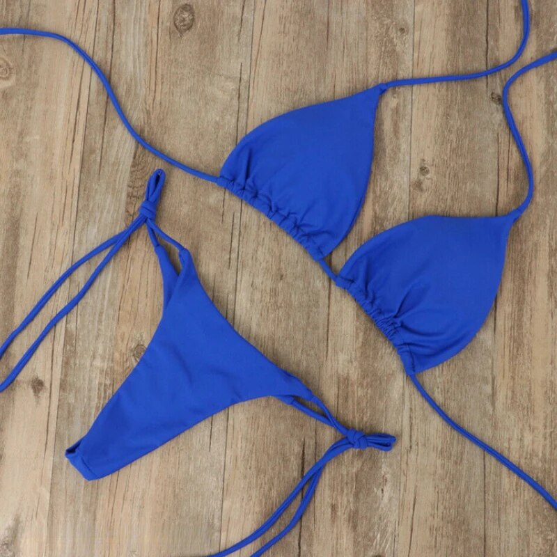 Variant image for Dam Bikini Mikrobrun Teknologi Hållbart Tyg-7