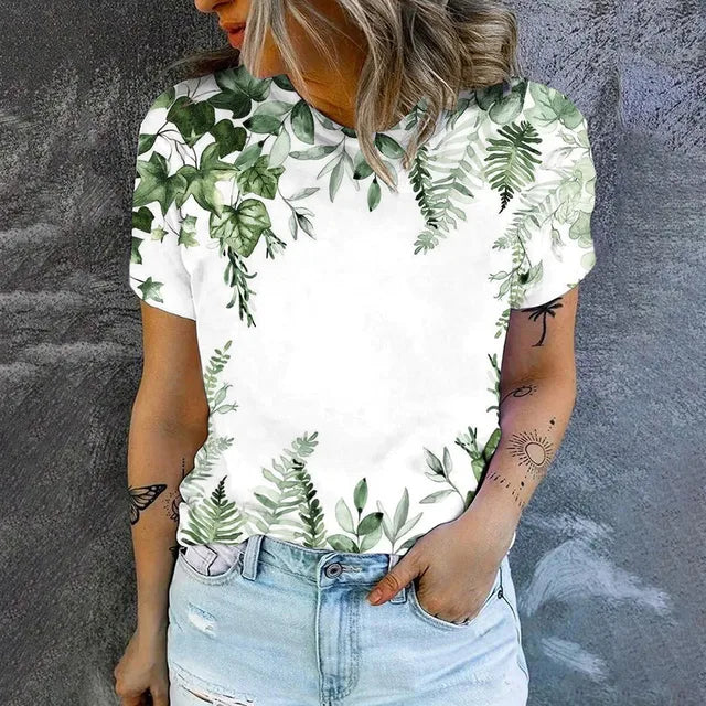 Variant image for Kvinnors Kort Klänning Minimalistisk Bomull för Sommar-1