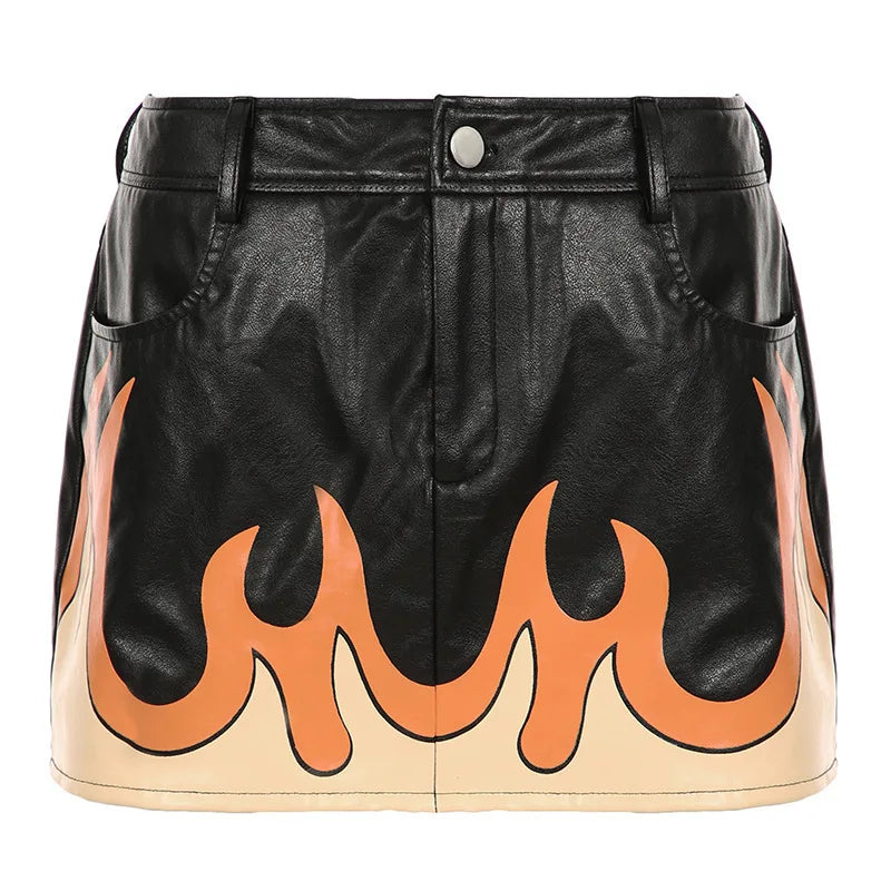 Variant image for Dam Rock Set Elegant Syntetiskt Läder Spandex-5