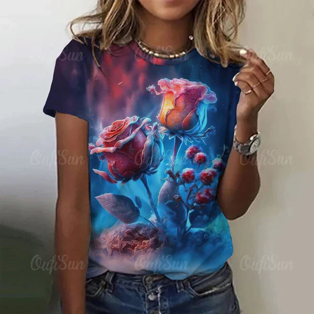 Variant image for Kort Klänning Dam Fräsch Design 100% Bomull-17