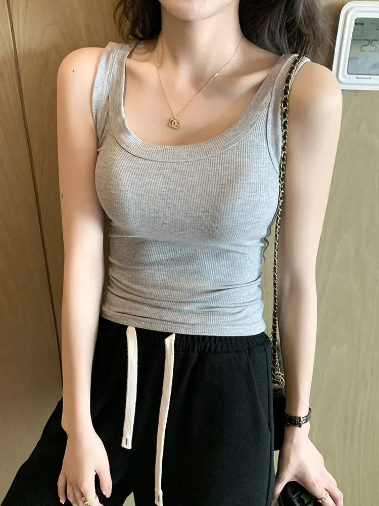 Variant image for Dam Tank Top Enkel Viskos Polyester-29