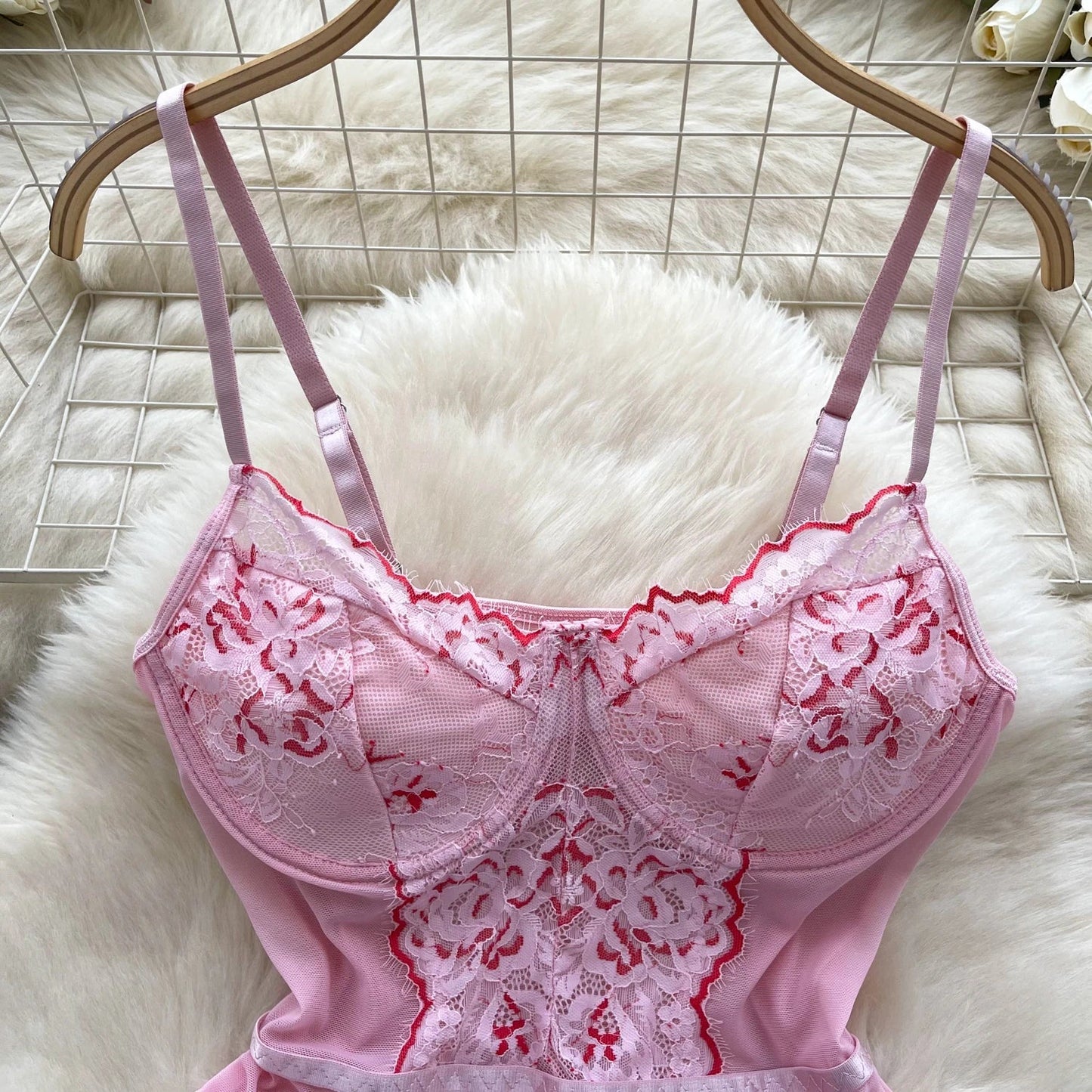 Dam Bodysuit Imponerande Design Polyester-3