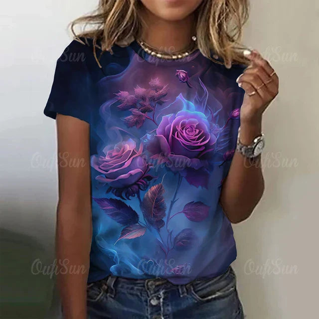 Variant image for Kort Klänning Dam Fräsch Design 100% Bomull-38