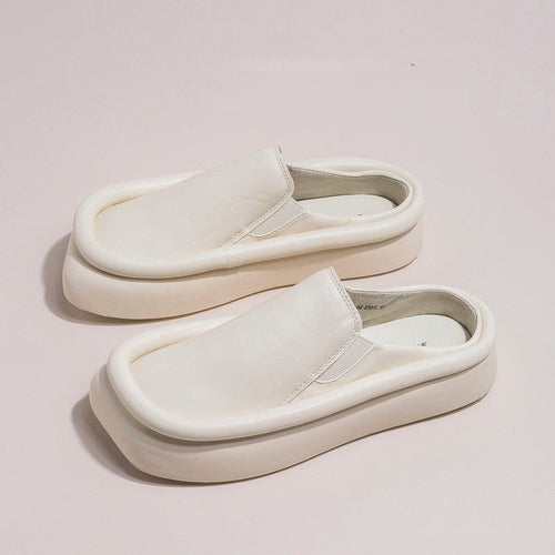 Kvinnors Mules Tidlös Design Robust Material 1