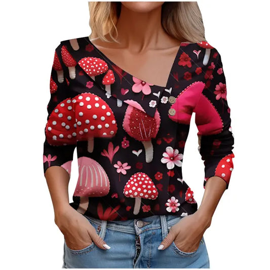Vit Dam Blus LĂ€tt Luftig Polyester Avslappnad Passform-1