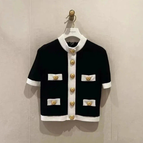 Dam Vintage Kofta Retro Stickad 100% Akryl 1